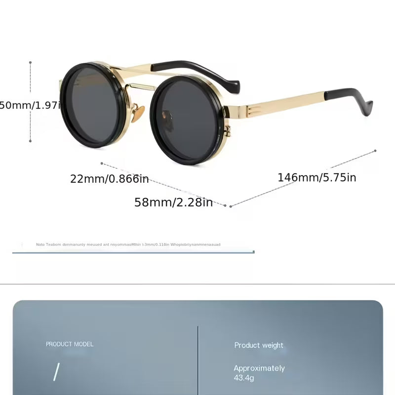 Eye Cloak Black Lens ND-9 Filter Lens Sunglasses